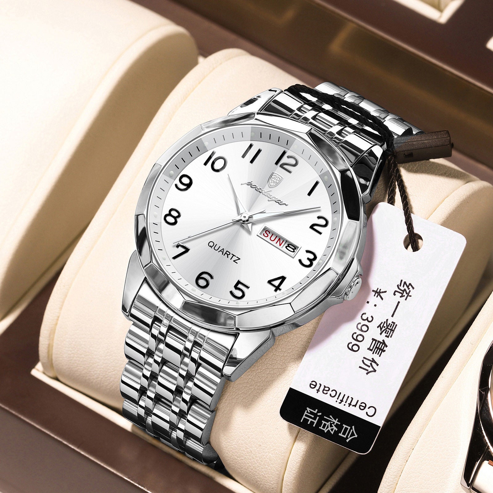 Style Mens Calendar Watch