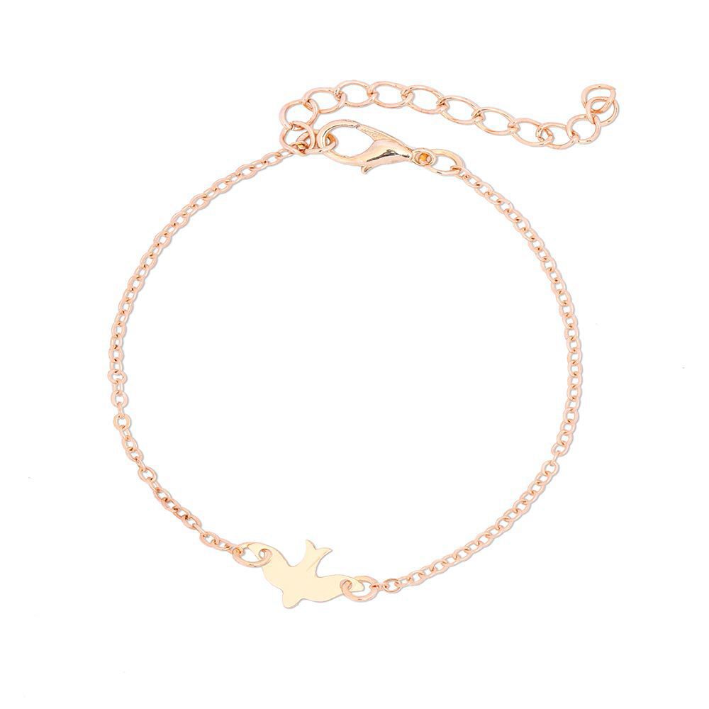 Fashion Dove Anklet Zinc Alloy Foot Jewelry