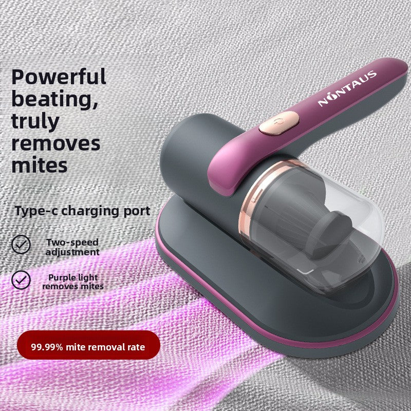 Small mite-removing vacuum cleaner