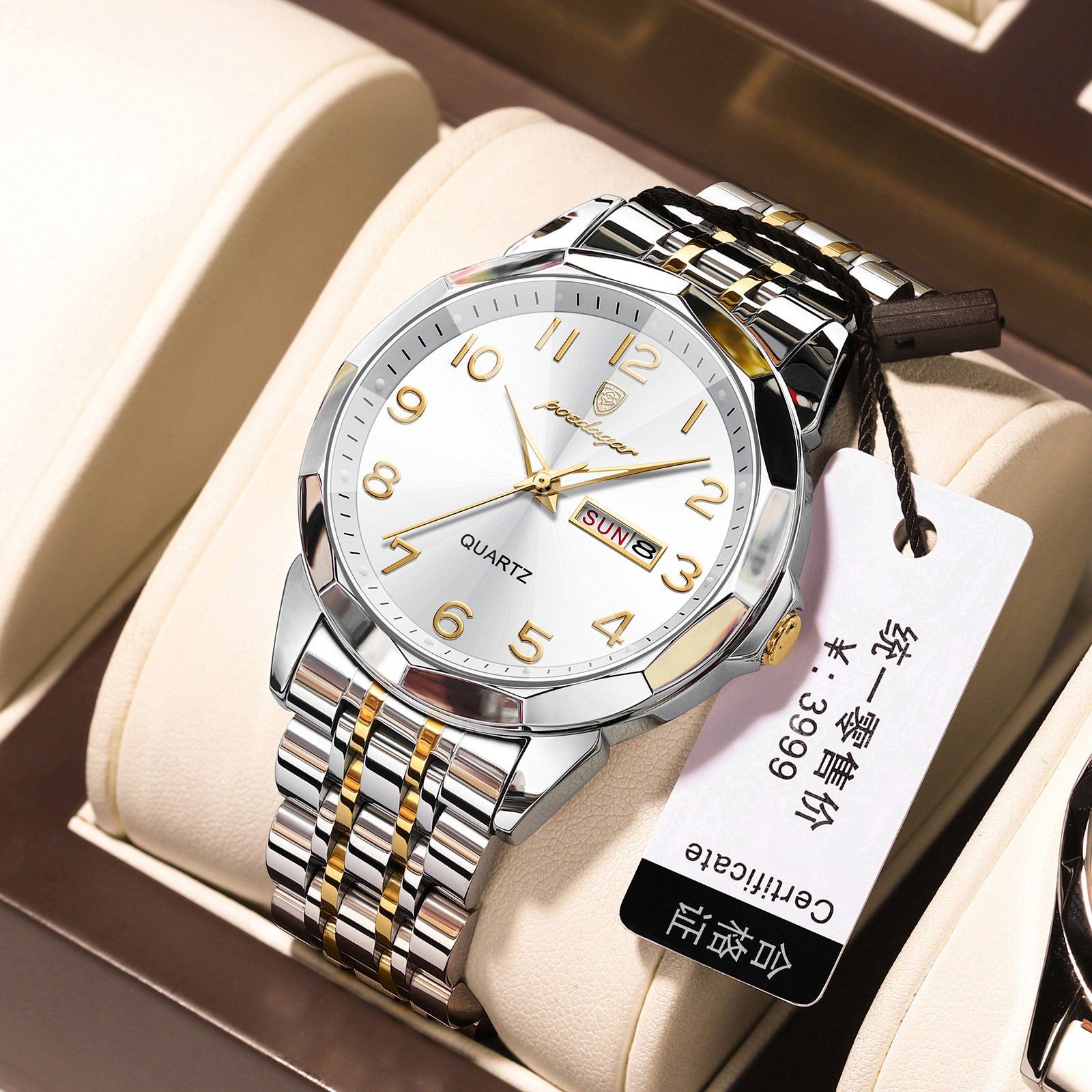 Style Mens Calendar Watch