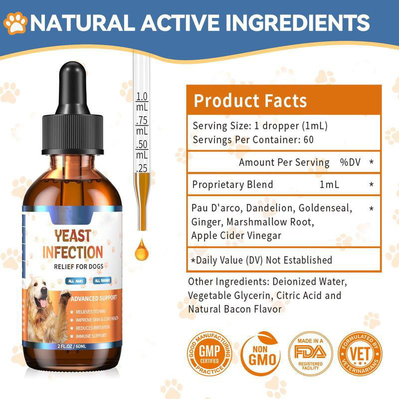 Pet Itch Relief Vitamin Drops