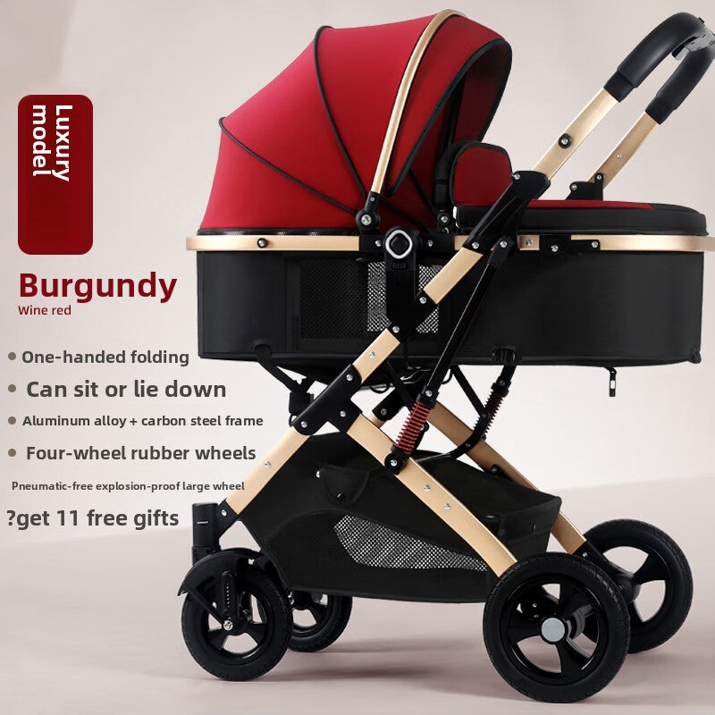 light weight Baby StrollerLightw with Recline and Fold