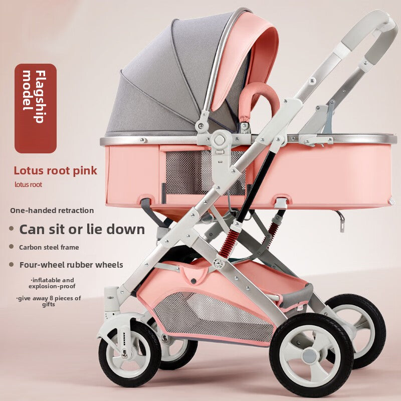 light weight Baby StrollerLightw with Recline and Fold