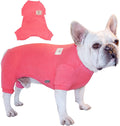 Dog Pajamas, 4 Legged Dog Pajamas, Dogs Jumpsuits with Thermal, Cotton Pet Clothes for Small Medium Dogs (Pink, L)