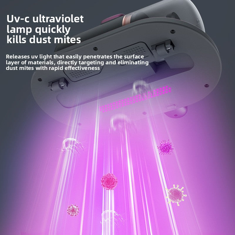 Small mite-removing vacuum cleaner