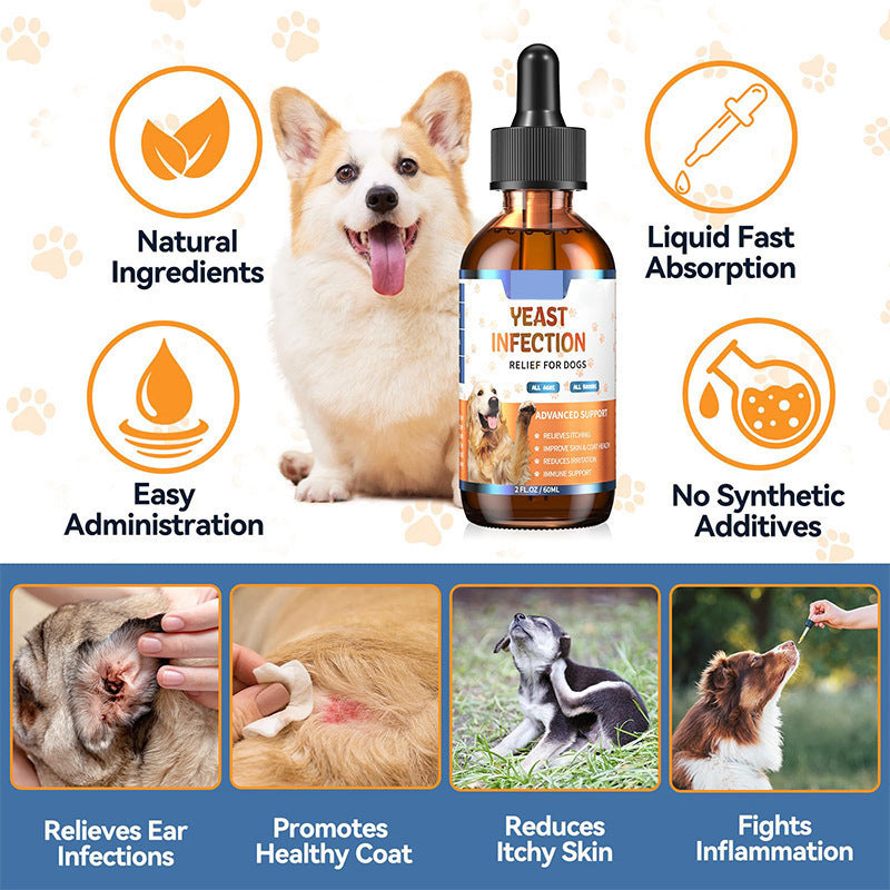 Pet Itch Relief Vitamin Drops