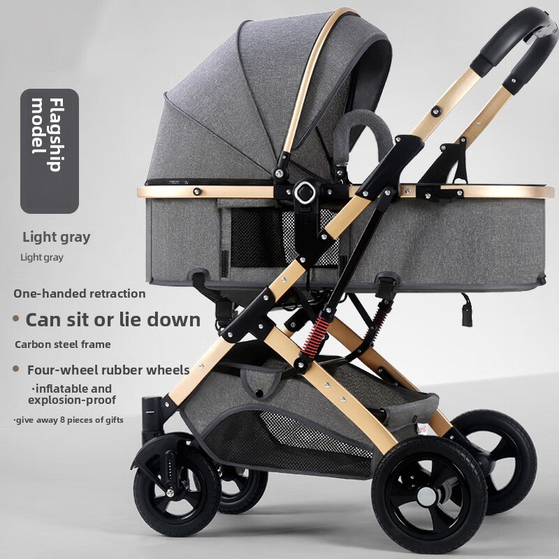light weight Baby StrollerLightw with Recline and Fold