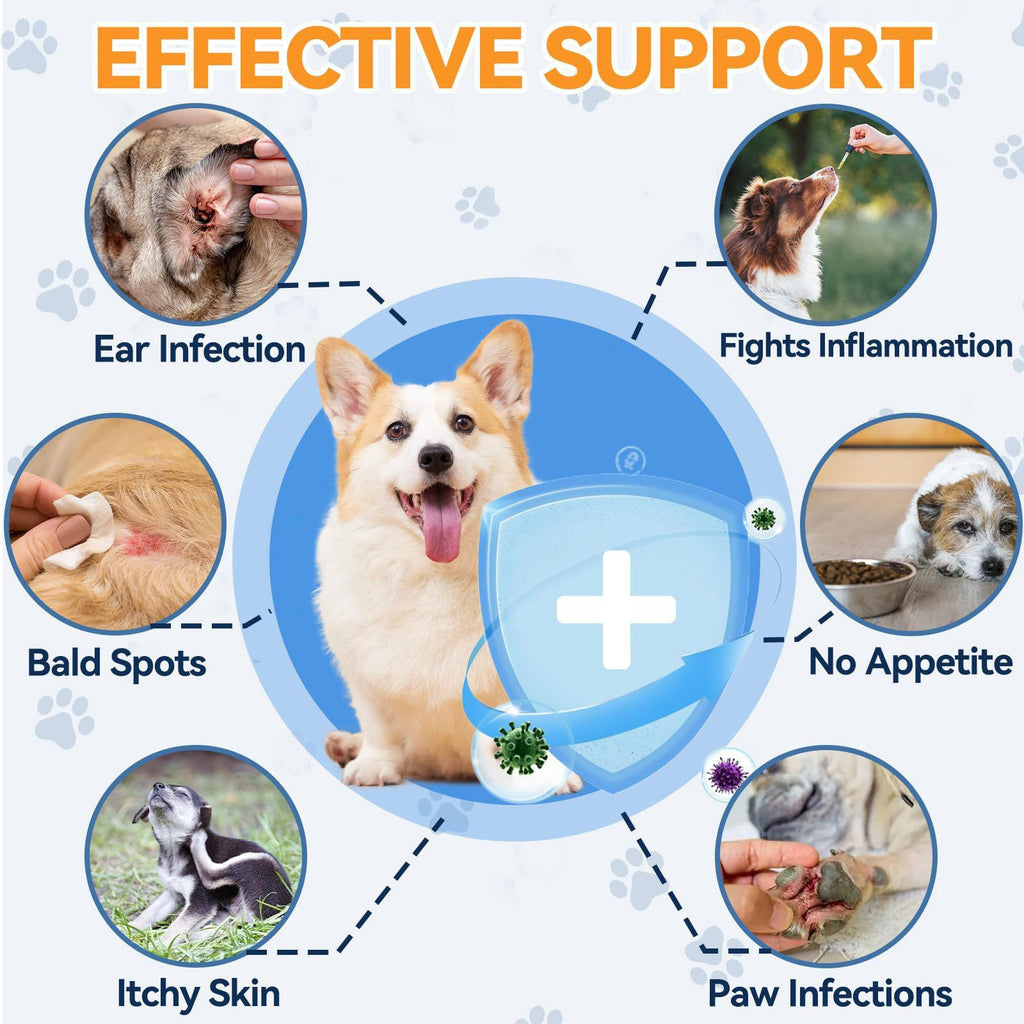 Pet Itch Relief Vitamin Drops