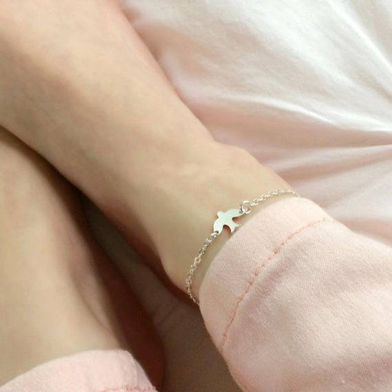 Fashion Dove Anklet Zinc Alloy Foot Jewelry