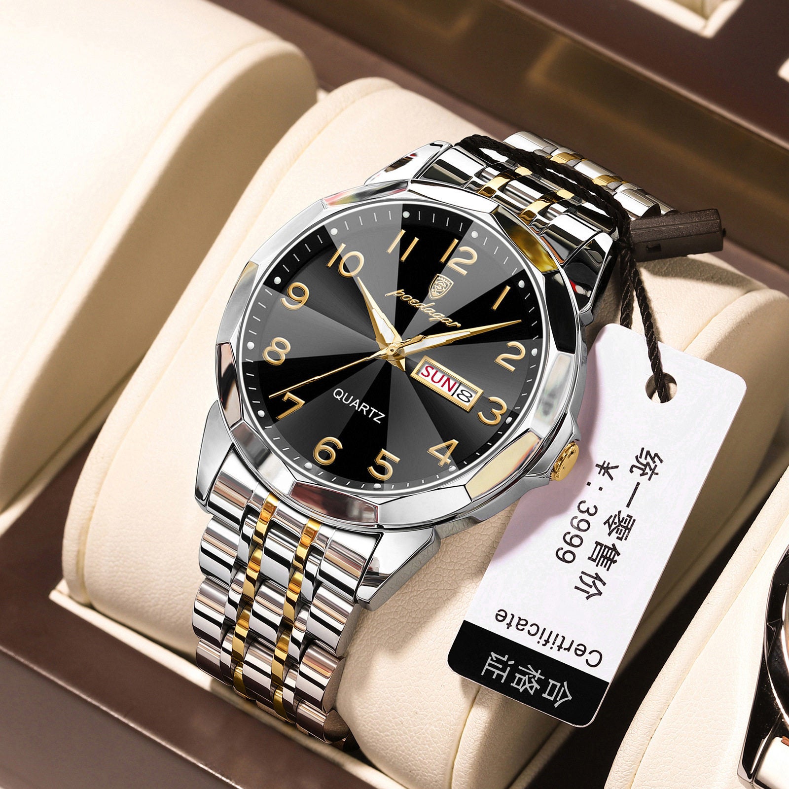 Style Mens Calendar Watch