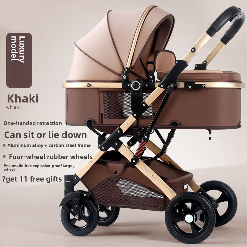 light weight Baby StrollerLightw with Recline and Fold