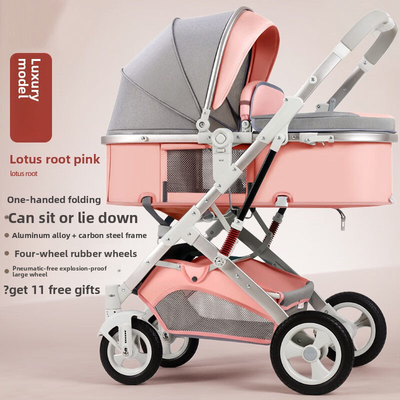 light weight Baby StrollerLightw with Recline and Fold