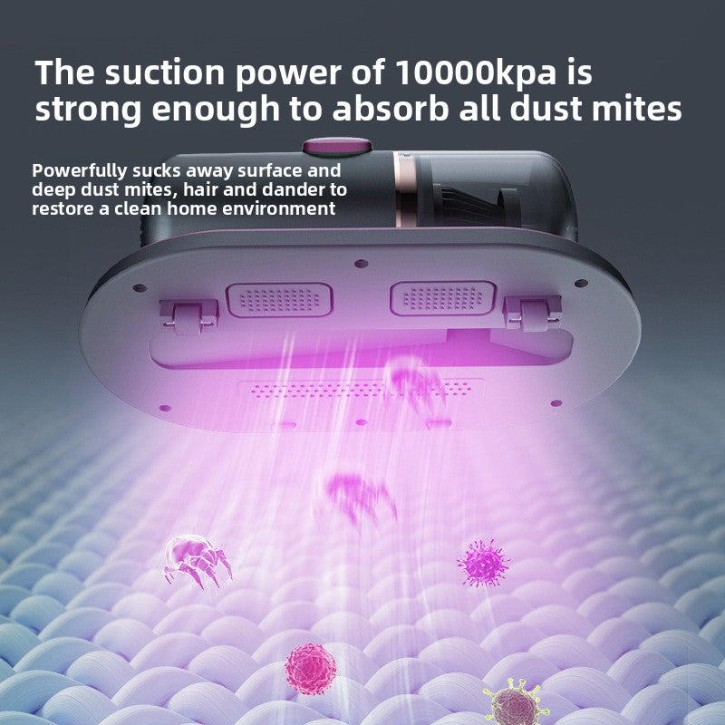 Small mite-removing vacuum cleaner